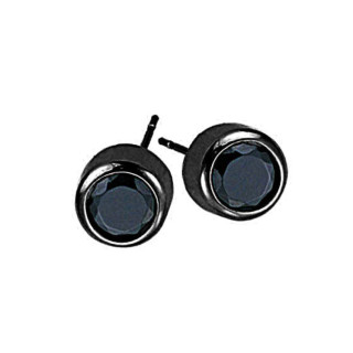 Minimalistické náušnice kôstky chirurgická oceľ Genco GESS01BCJET