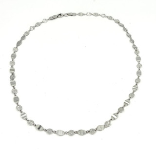 Strieborný náhrdelník pre ženy 3120480008