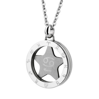 Prívesok so znamením Rak z chirurgickej ocele PSS62