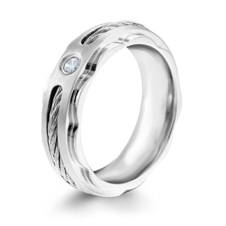 Oceľový prsteň MCRSS012