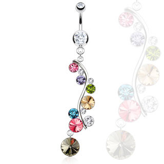 Piercing pupku 12934