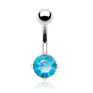 Piercing do brucha 016-Aqua