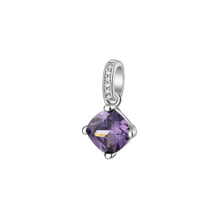 Strieborný prívesok so zirkónmi Brosway Fancy Magic purple FMP25