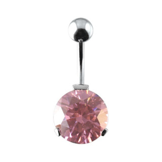 Piercing do pupiku chirurgická ocel SEFSC3-Rose