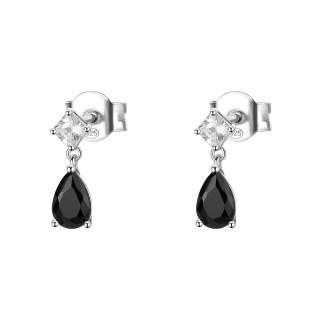 Strieborné náušnice Brosway Fancy Mistery Black FMB118