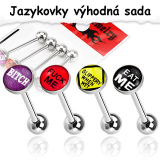Set piercingu jazyka SEVB016