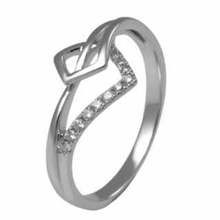 Zlatý prsteň Avro diamonds 110 veľkosť 61