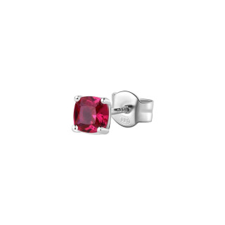 Strieborná náušnice kôstka Brosway Fancy Passion Ruby FPR05