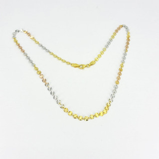 Pozlátený náhrdelník strieborný 3131820005