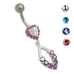 Piercing do pupku SEPBPBM0321