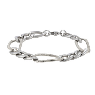 Pánsky náramok figaro z chirurgickej ocele Genco GBSS231ST