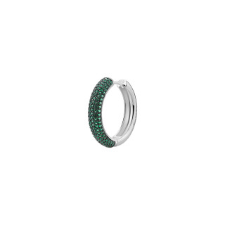 Strieborná náušnica Brosway Fancy Life Green FLG122