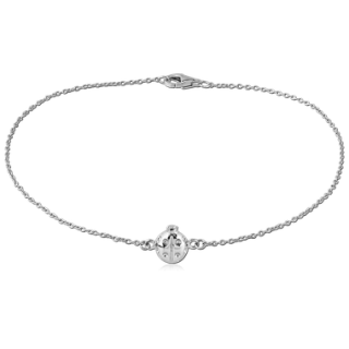 Dievčenské oceľový náramok SESCBR186 - Lienka