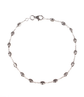 Elegantní stříbrný náramek 301048