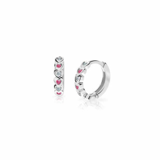Zlaté detské náušnice Cutie Jewellery C3339B-Tcf Red