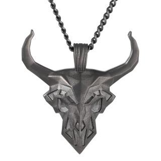 Štýlový prívesok z chirurgickej ocele + retiazka PSS1310