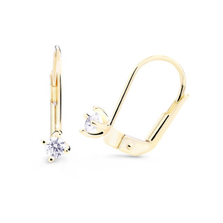 Dievčenské zlaté náušnice Cutie Jewellery Z8014Y