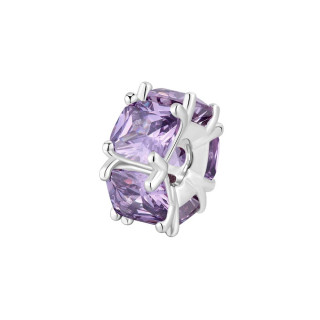 Strieborný korálik Brosway Fancy Magic Purple FMP04