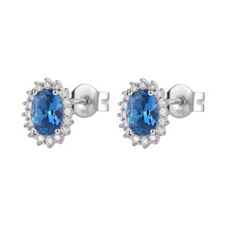 Strieborné náušnice Brosway Fancy Freedom Blue FFB12