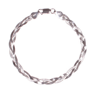 Strieborný náramok pre ženy 304076