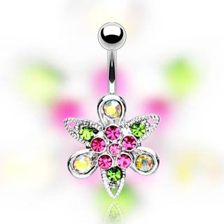 Piercing pupku 7819