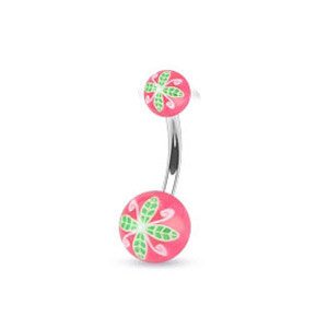 Piercing pupku 1108 - Rose