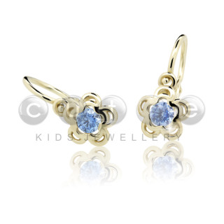 Náušnice pre babatko Czutie Jewellery C2204Z Arctic Blue