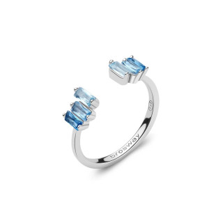 Prsten so zirkónmi Brosway Fancy Cloud Light Blue FC12