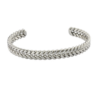 Náramok bangle z chirurgickej ocele MBSG01ST