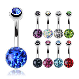 Piercing pupku 106