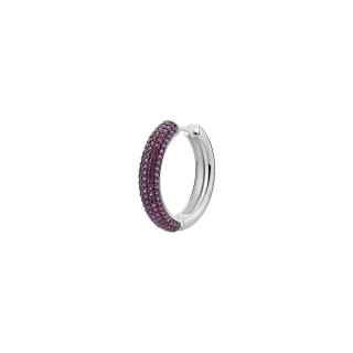 Strieborná náušnica Brosway Fancy Passion Ruby FPR125- 1 Ks