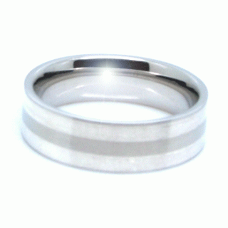 Oceľový prsteň SET07