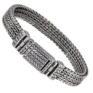 Štýlový pánsky náramok z chirurgickej ocele BSS1061