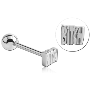 Piercing jazyku SEBLSC76 - BITCH