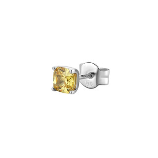 Strieborná náušnice so zirkónom Brosway Fancy Energy Yellow FEY06