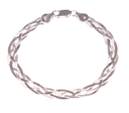 Dámsky náramok strieborný 304640