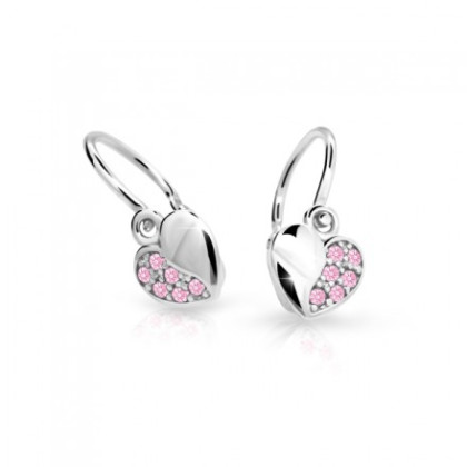 Detské náušnice Cutie Jewellery C2160B-Pink