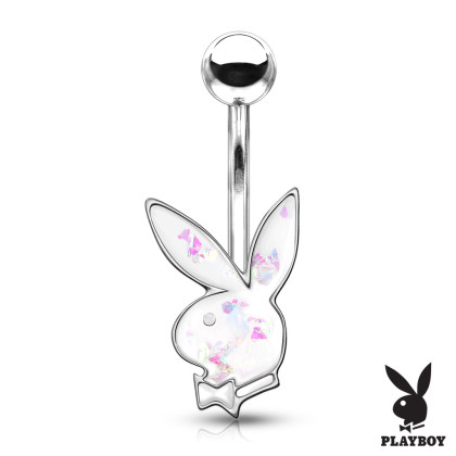 Piercing brucha Playboy 006S-WH