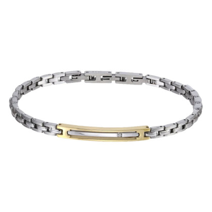 Elegantný náramok z chirurgickej ocele BSS1162