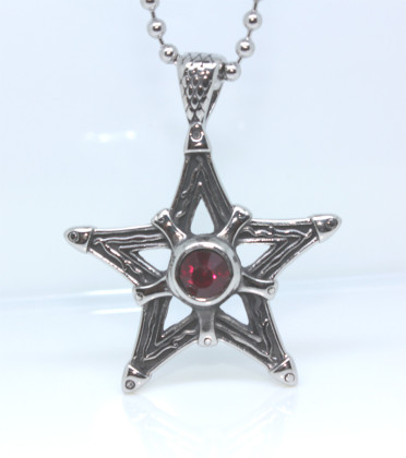 Náhrdelník s pentagramom WJHP008
