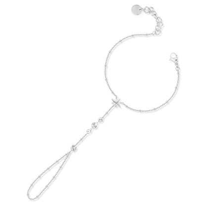 Retiazkový náramok so závesom na prst Brosway CHANT BAH73