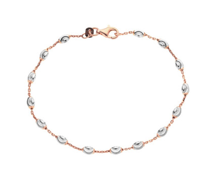 Pozlátený strieborný náramok 306966