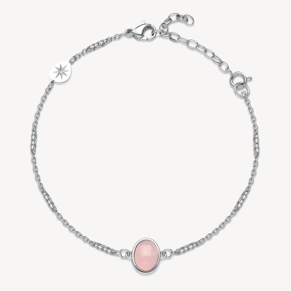 Dámsky oceľový náramok Brosway s ruženínom BNL141