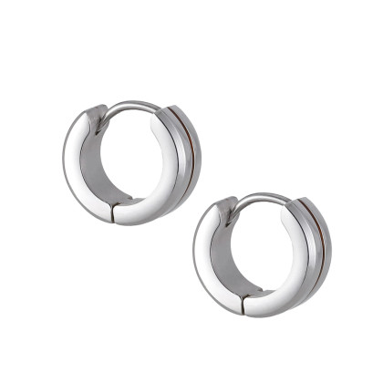 Náušnice krúžky chirurgická oceľ Inori INER96