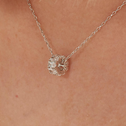 Korálik so zirkónmi Brosway Fancy Infinite White FIW01