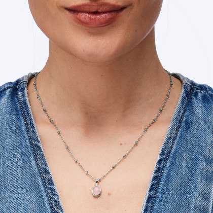 Dámsky náhrdelník s ruženínom Brosway ESSENTIAL BNL131