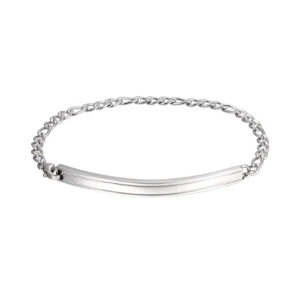 Oceľový náramok s doštičkou GBSS325