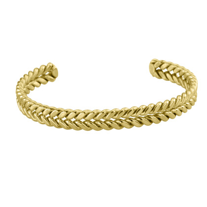 Náramok bangle z chirurgickej ocele MBSG01ST