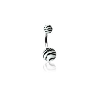 Piercing do pupiku 0204-white