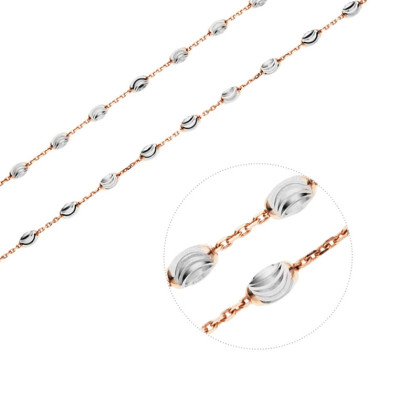 Moderný strieborný náhrdelník pre ženy 306967